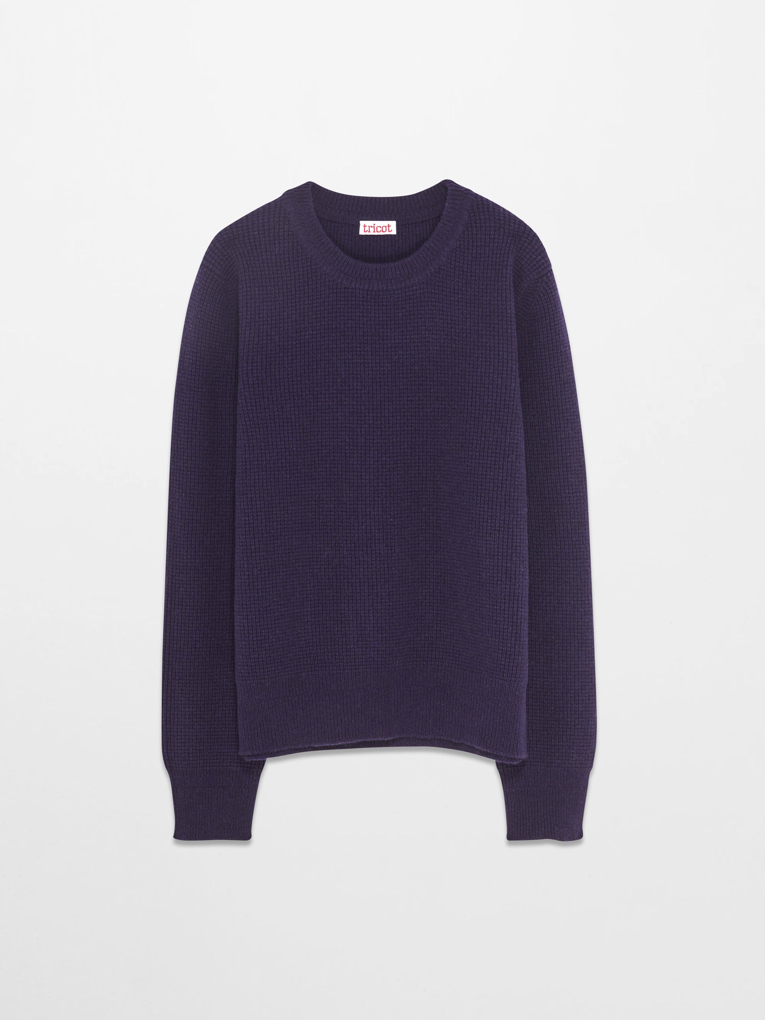 Men’s Prune Recycled Cashmere & Wool Crewneck