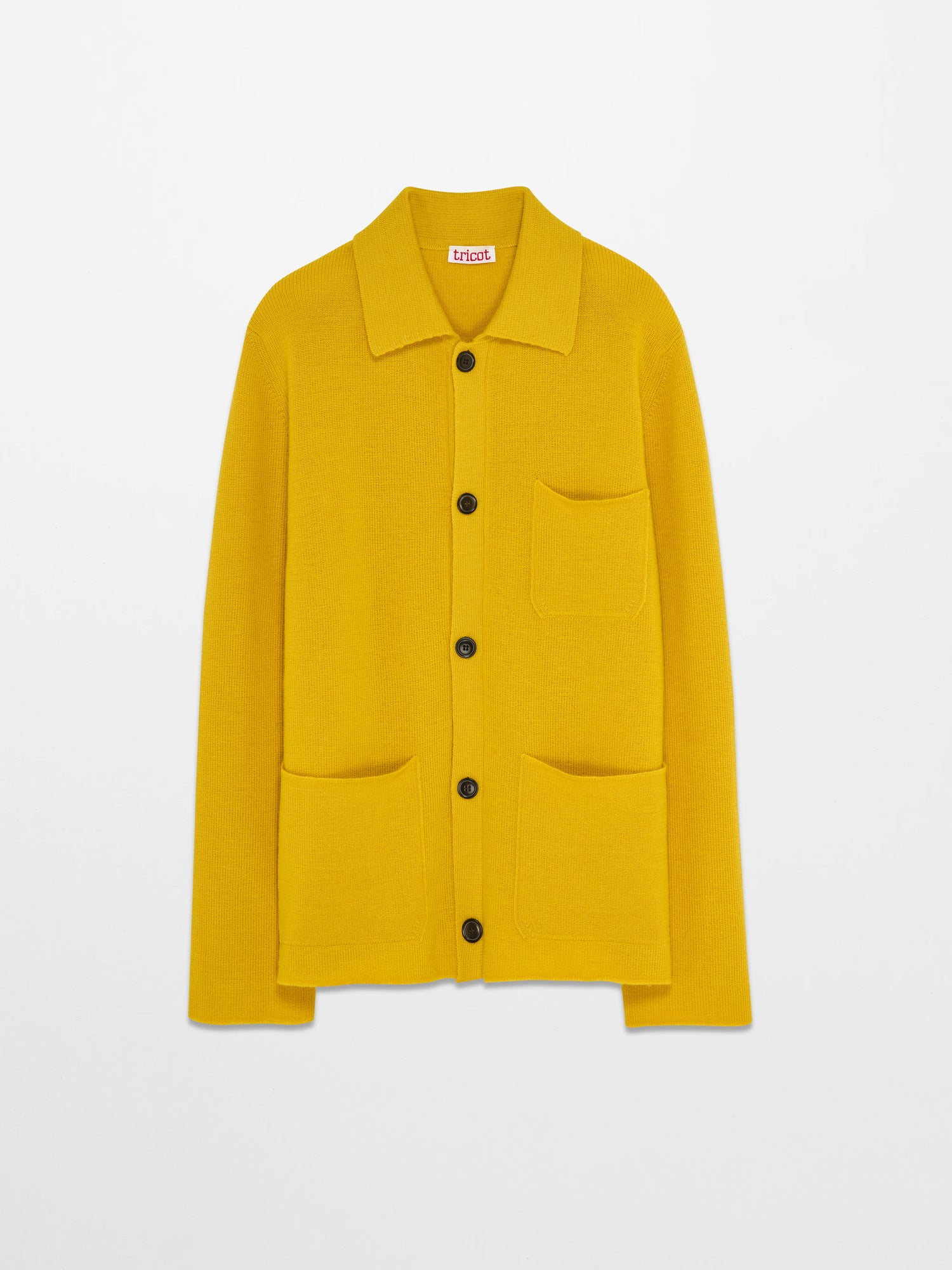 Women’s Yellow Organic Wool Worker Jacket