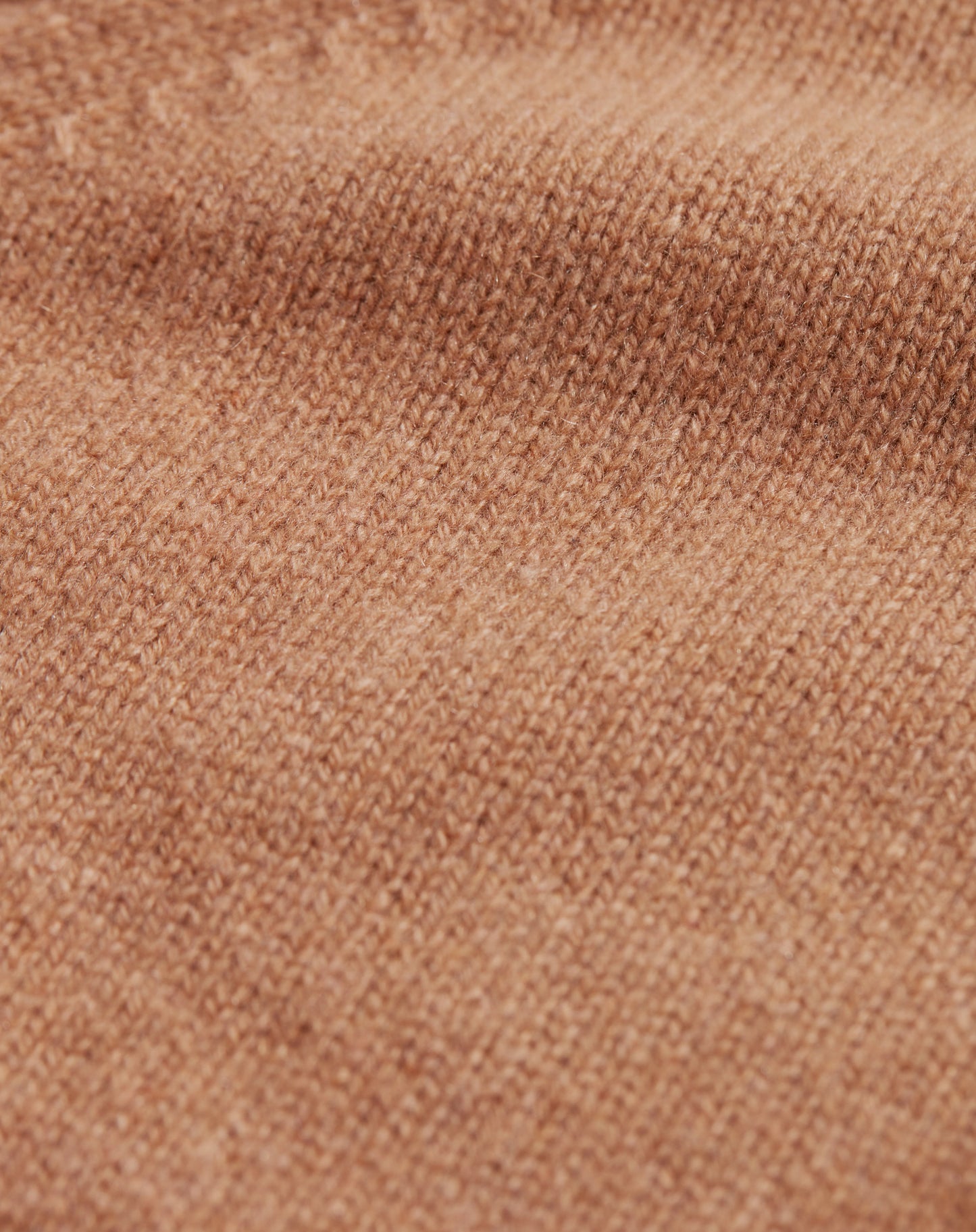 Men’s Camel Recycled Cashmere Polo