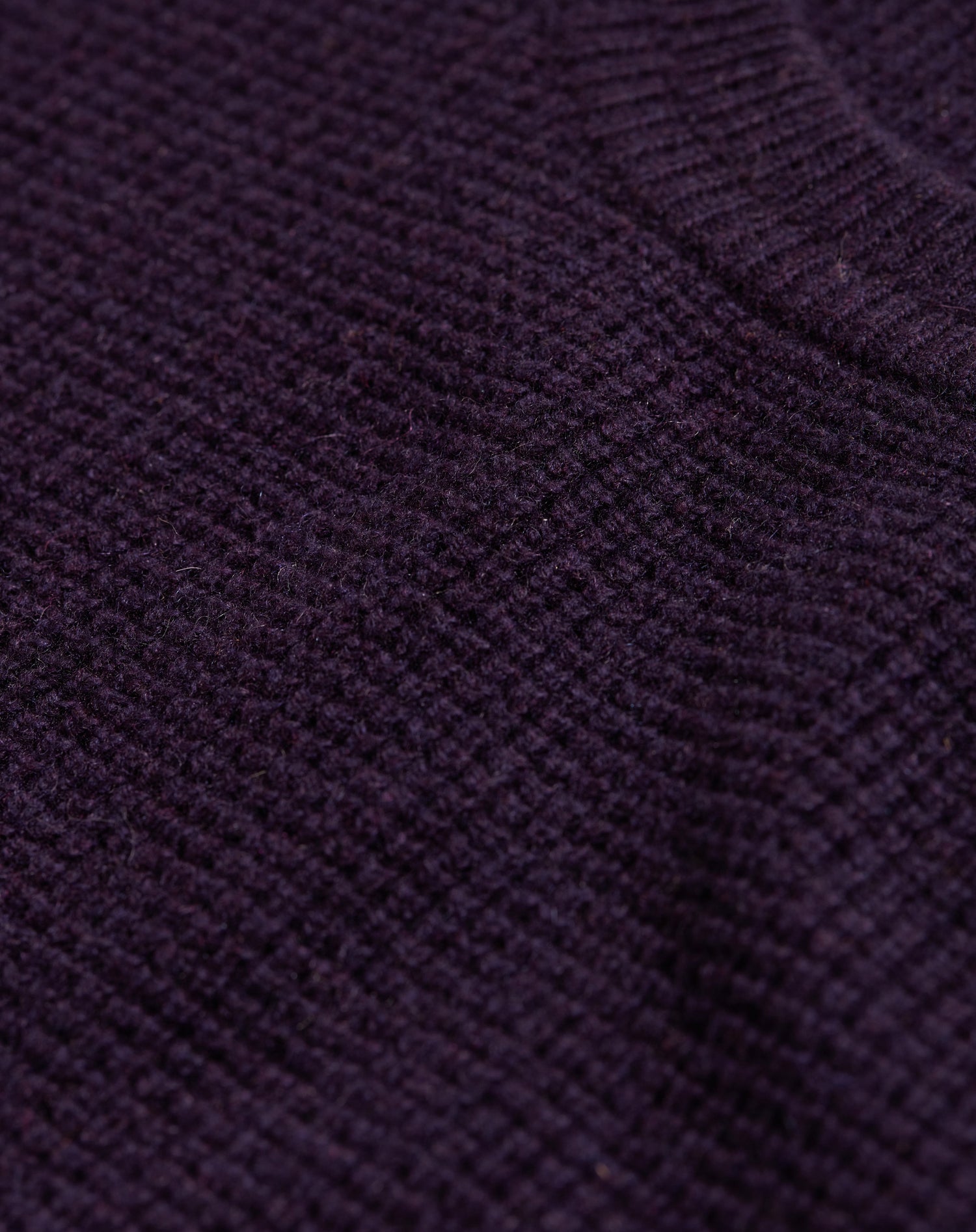 Men’s Prune Recycled Cashmere & Wool Crewneck