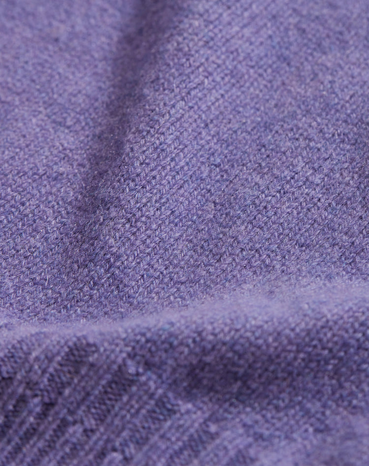 Women’s Violet Recycled Cashmere Sweater